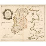 Ireland. Mariette (Pierre & Sanson Nicolas), Irlande Royaume..., 1665