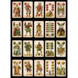 German playing cards. Deutsche Spielkarte No.303, B. Dondorf, circa 1900, & 15 others