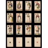 Translucent playing cards. Playing Cards with hidden erotic illustrations, [Germany?], circa 1850