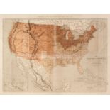 United States. Ettling (T.), Map of the United States of North America..., 1861