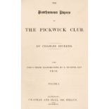 Dickens (Charles). The Posthumous Papers of the Pickwick Club, 2 volumes, 1837