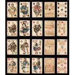 German playing cards. Hamburg playing cards, Hamburg: Hanchen Rübcke, circa 1860, & 6 others