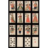 German playing cards. Non-standard pack, Munich: Joseph Fetscher, circa 1815