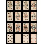 German playing cards. Mecklenburg type patten, Rostok: J. G. Tiedemann, circa 1830, & 1 other