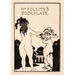 Bookplates. An album containing 57 bookplates, 18th-20th century