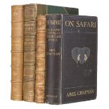 Chapman (Abel). On Safari, 1st edition, London: Edward Arnold, 1908