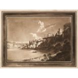 Sandby (Paul). XII Views in Aquatinta in South Wales, 1775, etchings with aquatint, ten plates