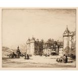 Osborne (Malcolm, 1880-1963). Holyrood Palace, 1913..., and eight others