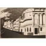 Piper (John, 1903-1992). Kemp Town [from Brighton Aquatints], 1939