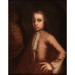 Circle of Godfrey Kneller. Portrait of a boy in a pink coat, circa 1700-10