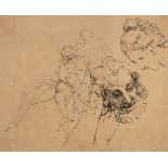 Mortimer (John Hamilton, 1741-1779). Study for Head of an Old Man..., circa 1774