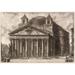 Piranesi (Giovanni Battista, 1720-1778). The Pantheon, Rome