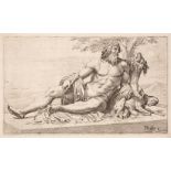 Perrier (François, 1590-1650). Six Etchings after Antique Statues, circa 1638