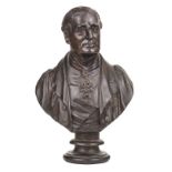Duke of Wellington. A bronze bust of the Duke of Wellington after Henry Weigall 1852