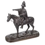 Duke of Wellington. A Victorian equestrian bronze after Matthew Cotes Wyatt (1777-1862)