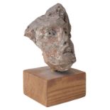Ancient Greece. Head of an Actor, Alexandrian, circa 1st century BC
