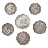 James II (1685-1688). Fourpence, 1687 and other coins