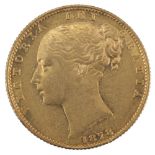 Victoria. Gold Sovereign, 1878, Sidney Mint, very fine