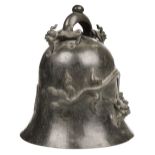 Bell. A Chinese bronze temple bell, probably 19th century