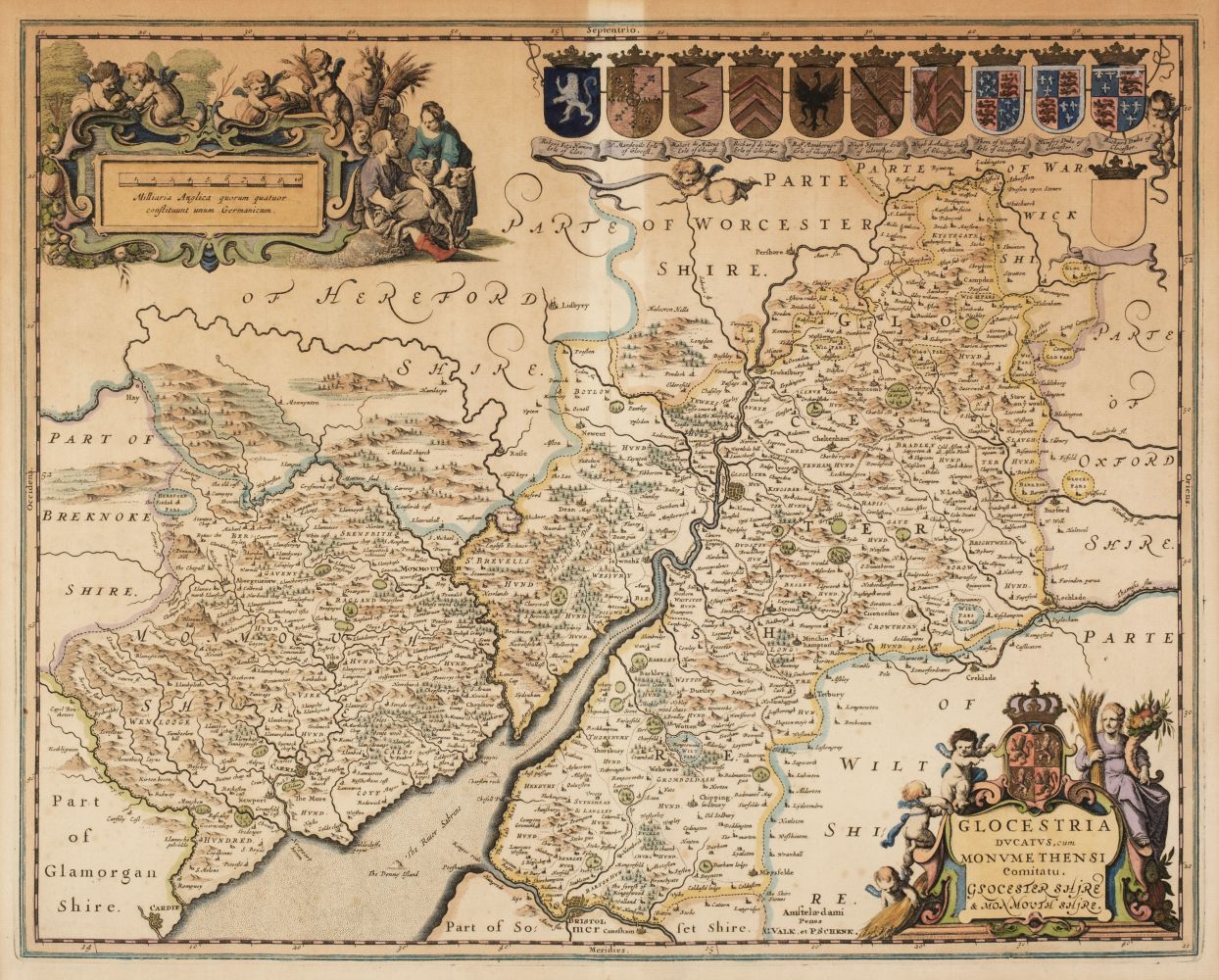 British County Maps. A Collection of 40 maps, 17th - 19th century