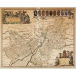 British County Maps. A Collection of 40 maps, 17th - 19th century