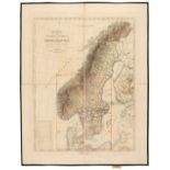 Scandinavia. Forsell (Carl Gustaf), Karta ofver Sodra Delen af Sverige och Norrige..., 1815 - 26