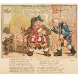 Gillray (James). John Bull and the Alarmist, H. Humphrey, September 1st, 1803,