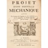 Varignon (Pierre). Projet d'Une Nouvelle Mechanique, 1st edition, 1687