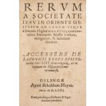 Acosta (Emanuel). Rerum a Societate Iesu in Oriente gestarum, 1571