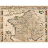 France. Speed (John), France revised and augmented..., George Humble [1627]