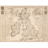 Chatelain (Henry Abraham). Nouvelle Carte d'Angleterre, d'Ecosse, et d'Irlande..., circa 1719