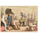 Gillray (James). Lilliputian Substitutes, Equiping for Public Service, H. Humphrey, May 25th 1801