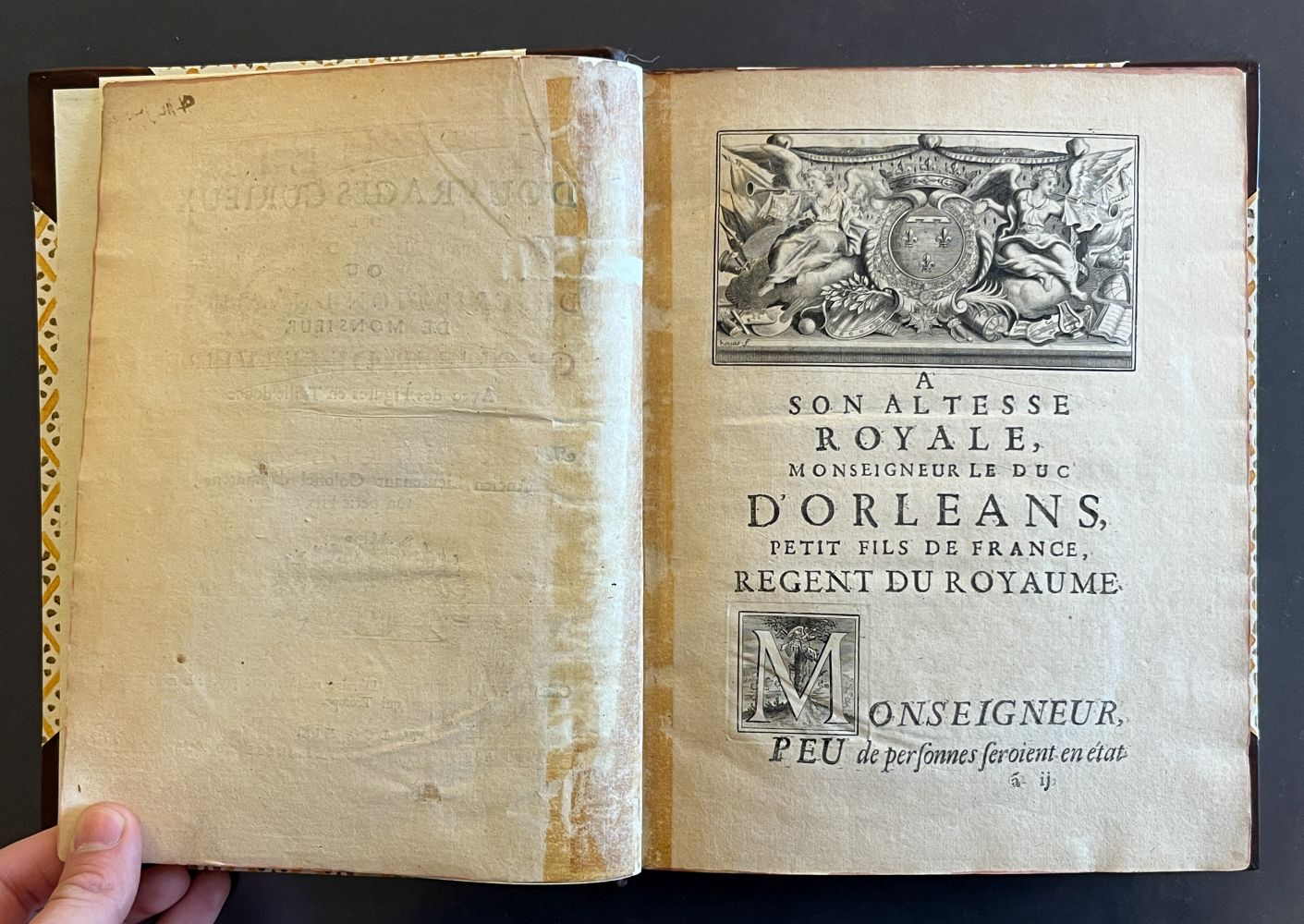 Grollier de Serviere (Gaspard). Recueil d'Ouvrages Curieux, 1st edition, 1719 - Image 6 of 11