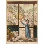 Gillray (James). Pandora opening her Box, H. Humphrey, Feby. 22nd 1809