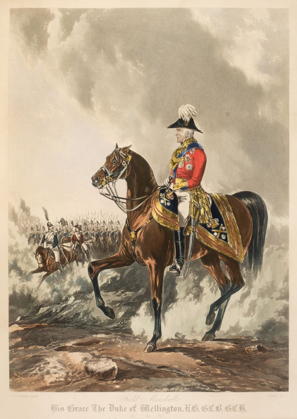 Duke of Wellington. A collection of 36 prints & engravings, 19th century