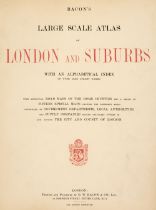 Bacon (G. W. publisher). Bacon's Large Scale Atlas of London and Suburbs..., circa 1930s