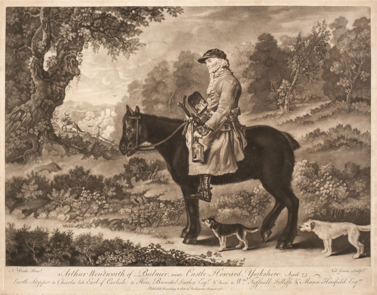 Green (Valentine). Arthur Wentworth of Bulmer near Castle Howard..., 1767