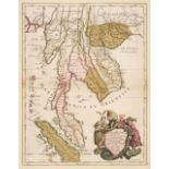 Malay Peninsula. Rossi (G. G.), Penisola dell India di la dal Gange..., Rome, circa 1683