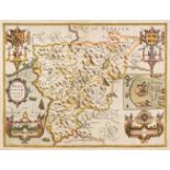 Wales. Speed (John), Four county maps, [1627 or later]