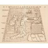 British Isles. Muster (Sebastian). Tabula Britanniae [1578 but a 1621 edition]