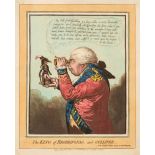 Gillray (James). The King of Brobdingnag and Gulliver, H. Humphrey, June 26th 1803
