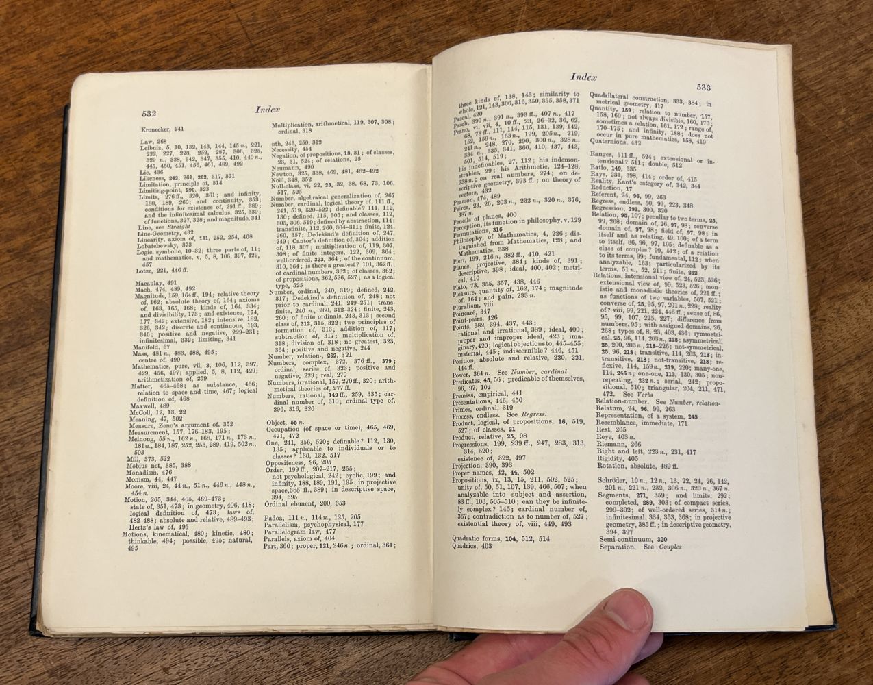 Russell (Bertrand). The Principles of Mathematics, volume 1 [all published], 1st edition, 1903 - Image 8 of 9