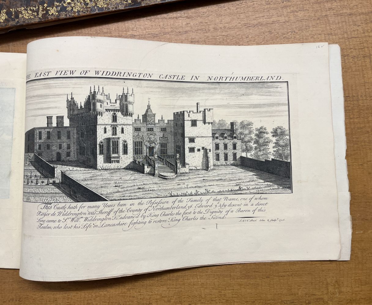 Buck (Samuel & Nathaniel). The North-West Prospect of Maidstone, in the County of Kent, 1738 - Image 17 of 17