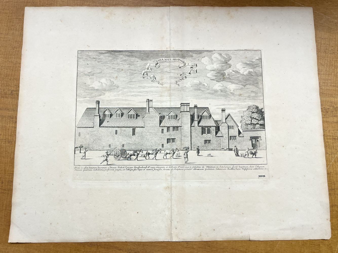 Loggan (David). A collection of 15 views from 'Oxonia Illustrata' [1675 or later] - Image 18 of 19