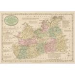 Surrey. Bowen (Emanuel & Kitchin Thomas), Bowles's New Medium Map of Surrey..., 1785