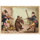 Gillray (James). The Bear and his Leader..., H. Humphrey, May 19th 1806
