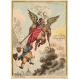Gillray (James). Le Diable-Boiteux,-or- The Devil upon Two Sticks..., 1806