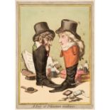 Gillray (James). A Pair of Polished Gentlemen, H. Humphrey, March 10th 1801