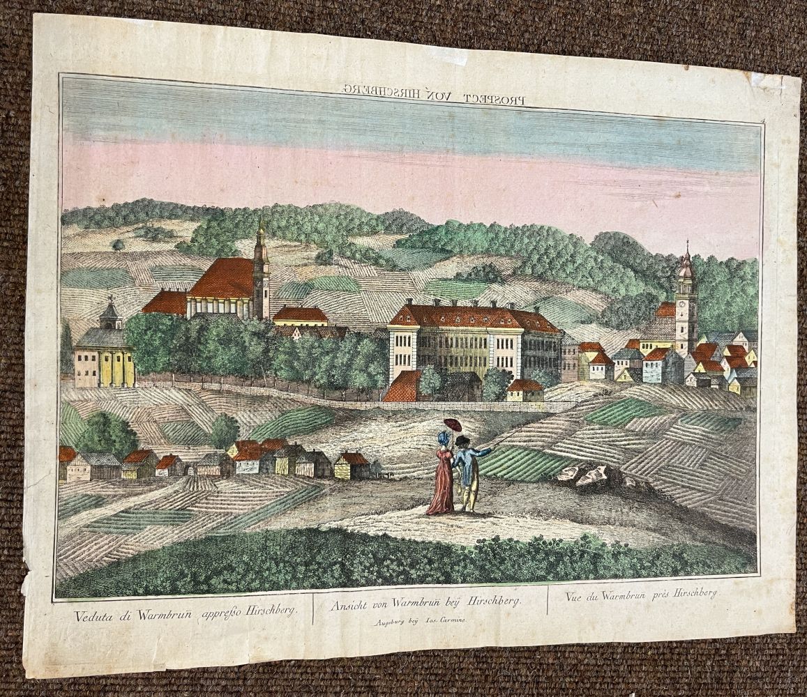 Poland. A mixed collection of 23 prints & maps, 16th - 19th century - Image 21 of 22