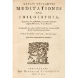 Descartes (René). Meditationes de prima philosophia... , Amsterdam, 1670